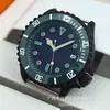 Reloj de pulsera de acero más vendido, movimiento chino NH35, luminoso, correa de goma, elegante y simple