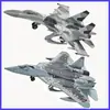 Brinquedo de Montar Quebra-Cabeça Su57 Xujia Modelo Militar Avião Bloco de Construção Montagem Modelo Caça