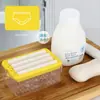 Caja Multifuncional para Jabón de Lavar, Dispensador de Jabón Espumoso sin Contacto, Cepillo para Caja de Jabón, Caja de Almacenamiento para el Hogar, Escurridor