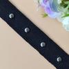 Moda Clásico Encaje con Cuentas Espiga Cinta de Algodón Tachuelas Metálicas Tachuelas de Cobre Tachuelas de Hierro Remaches Cinta Tejida Accesorios de Ropa Joyería