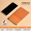 Cuaderno A6 Personalizado Bloc de Notas de Oficina para Negocios Portátil de Bolsillo de Alta Calidad con Portalápices Diario