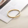 Venta caliente transfronteriza 18k oro acero titanio no se desvanece diez diamantes hebilla de estrella pulsera mujer medio círculo diamante elegante personalidad