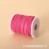 Cuerda de Piel de Terciopelo Coreano Spot 45m / Rollo Cordón DIY Cuerda Trenzada de Terciopelo de Gamuza Decoración de Caja de Regalo Cuerda de Piel de Vaca