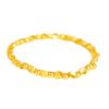 Pulsera de cuentas retorcidas de oro vietnamita de larga duración cuentas de transferencia pulsera de cuentas hecha a mano joyería de temperamento de nicho mujeres