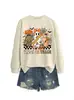 Amazon eBay site independente moda casual divertida feminina dia das bruxas fantasma livro morcego moletom