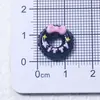 Accesorios de Arte de Uñas de Dibujos Animados de Rosquilla con Lazo de Gatito Color Macarrón Accesorios de Uñas Portátiles Funda para Teléfono Móvil Accesorios de Bricolaje