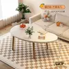 Mesa de centro sala de estar casa sofá mesa lateral nórdico simples minimalista moderno casa de aluguel mini mesa de centro pequeno apartamento