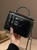 Yuezizhi 2026 Nova Bolsa Pequena Estilo Chanel para Outono, Bolsa Caixa da Moda Estilo Coreano de Ombro Único, Bolsa Transversal Versátil para o Dia a Dia