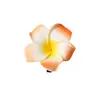 Presilha de Cabelo Flor de Plumeria Artificial Transfronteiriça da Amazon Presilha para Cabelo de Férias na Praia Presilha Lateral Presilha de Flor Presilha de Bico Acessório de Cabelo