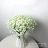 Simulación de decoración de boda de gypsophila mano sosteniendo gypsophila de goma suave flor de simulación de plástico individual adornos de flores falsas al por mayor