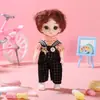 Caixa de Presente Conjunto Boneca Princesa 17cm Presente de Jardim de Infância Presente de Aniversário para Crianças Brinquedo de Menina Boneca Bebê Fofo