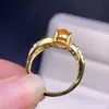 Venta al por mayor de fábrica Popular Anillo Fanta Natural Plata de Ley S925 Incrustado Piedra Principal 7X9Mm Venta Caliente Europeo y Americano Dropshipping