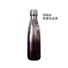 Botella de cola de boca pequeña de acero inoxidable 304 de doble capa Taza americana de bolos con aislamiento al vacío Botella de agua deportiva portátil para ciclismo