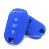 Funda de Silicona para Llave de Coche Peugeot Citroen Funda Plegable para Llave Elysee Botón de Luz de Bienvenida