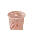 Lixeira para Sala de Estar, Quarto, Cozinha, Vaso Sanitário, Banheiro, Grande Capacidade Escritório Cesto de Papel Vazado de Plástico Sem Tampa