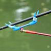 Cabeça de suporte de vara de pesca cabeça borboleta cabeça de apoio de giro cabeça de apoio cabeça luminosa eletrônica de volta ogiva acessórios de equipamento de pesca atacado