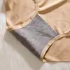 Roupa íntima feminina de uma peça sem costura de seda gelada tamanho plus size cintura média justa ao corpo quadril algodão parte inferior calcinha para mulheres