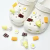 Buraco sapatos acessórios de alta qualidade ervilhas sapatos sapatos flor decorativo fivela diy acessórios jóias chinelos fivela removível sapato fivela