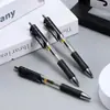 Bolígrafo de gel de presión simple K35 para estudiante examen 0.5 punta redonda negro bolígrafo de firma oficina rojo bolígrafo venta al por mayor