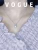 Collar con colgante de perla Shijia redonda de gran venta para mujer, gargantilla de perlas de moda para celebridad de internet, cadena para clavícula, cadena de cuentas sueltas, lujo ligero