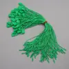 Cuerda para Etiqueta de Prenda, Cuerda de Poliéster para Inserción Única de Bolsa, Cuerda Cuadrada Blanca para Colgar, Cuerda Universal para Colgar, En Stock