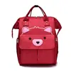 Mochila de Gran Capacidad para Madre y Bebé Color Gatuno Bloque de Color Bolso de Mamá de Mano Hombro Cruzada Multiusos Salida Viaje Bolso de Mamá Caliente