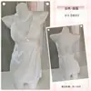 Pijama Floral Mar para Mulheres, Estilo Fino de Verão com Bojos, Seda de Gelo Costas Bonitas Alça de Renda Privada Camisola A100 Lingerie Sexy