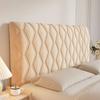 Cubrecama Acolchado Grueso de Alta Gama Respaldo de Cama de Madera Paquete Suave Cubrepolvo Todo Incluido para Todas las Estaciones