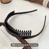 Peine Transfronterizo, Gafas, Diadema para Mujer, con Dientes, Antideslizante, Soporte Alto para Coronilla, Herramienta para Lavado Facial, Maquillaje, Peinado, Diadema, Pinza para el Cabello