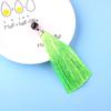 Broche de Langosta Borla Longitud de la Borla 14 cm Colgante para Bolso de Coche Nudo Chino Joyería DIY Joyería con Borla de Piedra Preciosa