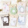 Poesia de Açúcar Streamer Micro Série Material Papel Notas Retro Vazado Caderno Material DIY Base de Decoração 10 Folhas 6 Tipos