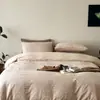 Conjunto de Quatro Peças Tie-Dye 100% Algodão Classe A Novo Outono e Inverno com Design Jacquard de Alto Padrão, Estilo de Luxo Leve, Adequado para Roupa de Cama de Pousada, Todas as Estações