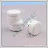 Pote de creme com aro dourado 20g, pote de creme facial com tampa interna, caixa de pomada 20ml, pote para máscara de argila, pote de creme para as mãos, pote dispensador de máscara facial