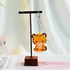Llavero Colgante de Animales de la Jungla Lindo Grande de Dibujos Animados Accesorio de PVC Llavero para Llaves de Coche Regalo Venta al por Mayor