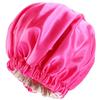Amazon Más Vendido Transfronterizo Bufanda para la Cabeza de Ala Ancha para Mujer Cuidado del Cabello Postparto Gorro Redondo de Satén de Doble Capa Extra Grande para Dormir