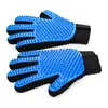Luva Removedora de Pelos para Cães e Gatos, Escova 2 em 1 para Remover Subpelo e Luva Massageadora, Luvas de Higiene para Controle de Queda, Banho e Lavagem, Segura para Pets de Pelos Curtos/Longos