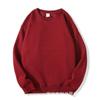 Moletom Básico Gola Redonda Primavera e Outono Roupas de Casal Personalizadas Casuais Multicoloridas Roupas de Grupo Roupas de Turma Padrão Logo Bordado
