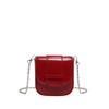 Estilo Coreano Verano Nuevo Bolso Cruzado Pequeño Bolso Mini de Silla de Montar con Cadena de Sensación de Alta Gama para Niña Bolso de Moda para Mujer