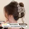 Novo Estilo de Presilha de Cabelo 2026 com Toque de Luxo, Piranha Floral Simples, Presilha de Garra Grande de Acrílico para Cabelos Grossos