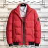Ropa de Otoño e Invierno Abrigo Acolchado de Algodón con Cuello Vertical para Hombre Abrigo Acolchado de Algodón Grueso, Moderno y a la Moda Ropa Exterior Casual Gruesa y Cálida para Todo Clima