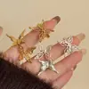 Anillo Abierto de Mariposa Metálico Mate Dorado Vintage Estilo Francés con un Ambiente Elegante, Anillo Apilable de Alta Gama Estilo Ins para Mujer