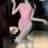 Sexy Underwear Campus Japonês Água Morta Apertado Macacão Tentação Hot e Apaixonado Corpo Molhado See-through Swimsuit