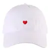 Nuevo sombrero de sol casual dulce versátil estilo coreano, gorra de béisbol fresca y linda bordada con corazón, gorra de pico para pareja