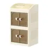 Caja de Almacenamiento Plegable Apilable para Labiales, Cosméticos y Productos de Cuidado de la Piel; Gabinete de almacenamiento para cosméticos; Palabra Clave Transfronteriza