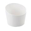 Los platos de melamina tipo porcelana son adecuados para ollas calientes comerciales, guarniciones creativas de carne, baldes de lechuga, tazón para salsa de autoservicio, plato de refrigerio