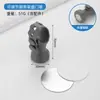Tapón de Puerta Magnético Fuerte Ajustable Sin Taladro Manija Anticolisión Amortiguador de Puerta Silencioso Protector de Pared Tapón de Puerta para el Hogar Ventosa para Puerta Tapón de Puerta