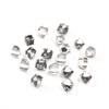 Cubo cuadrado color transparente vidrio cristal diamante taladro de uñas al por mayor ropa horquilla accesorios