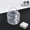 Balde de Silicone Retrátil Multifuncional Balde para Pincéis de Arte Balde para Lavar Canetas Balde para Desenho Balde Dobrável Balde para Lavar Canetas com Pigmento
