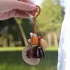 Sino Pendente Natural de Casca de Fruta Som de Semente Terapia Pingente Artesanal para Carro Bolsa Chave Ornamento Acabado Atacado do Fabricante