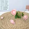 Flores para Casamento e Decoração de Casa, Arranjo de Palco T, Mesa de Centro, Sala de Estar, Quarto, Flores de Lótus Pequenas de 4 Cabeças para Decoração de Casa